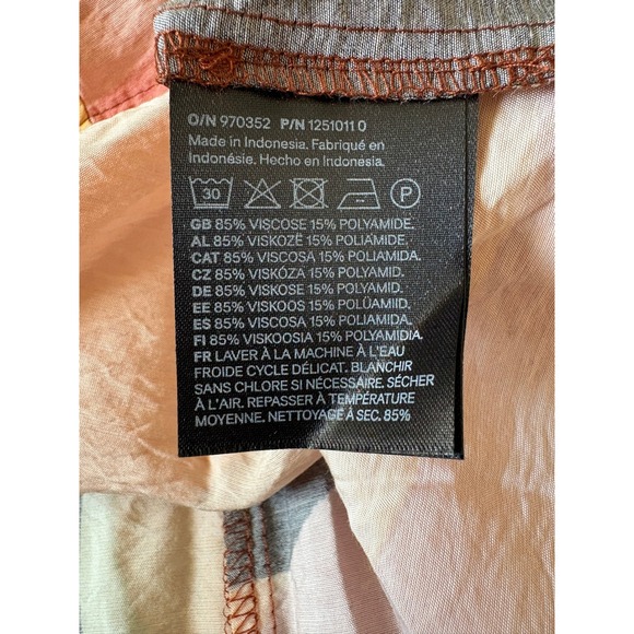 NWT H&M Size XL Floral Print Sundress Sleeveless Casual Summer Dress Colorful - Picture 8 of 8